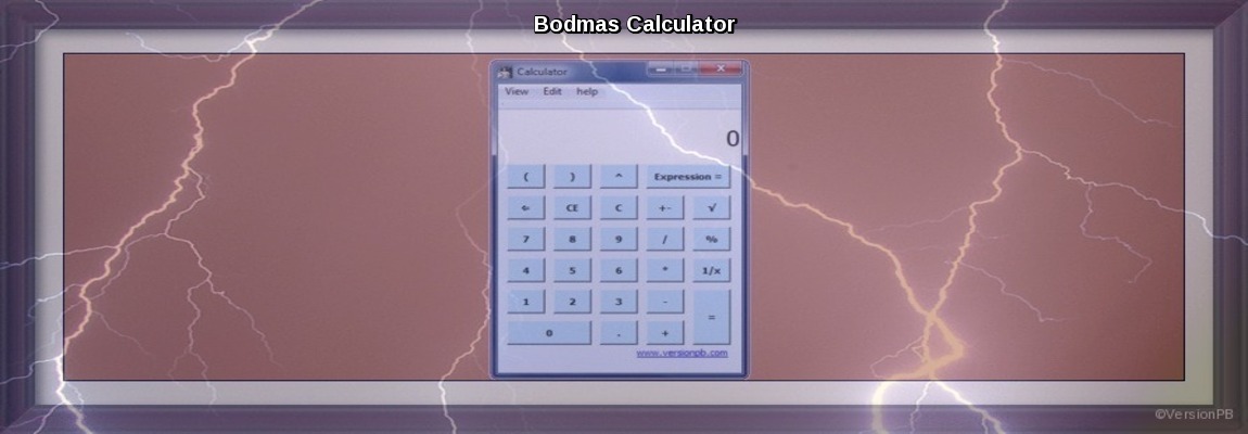 Bodmas Calculator